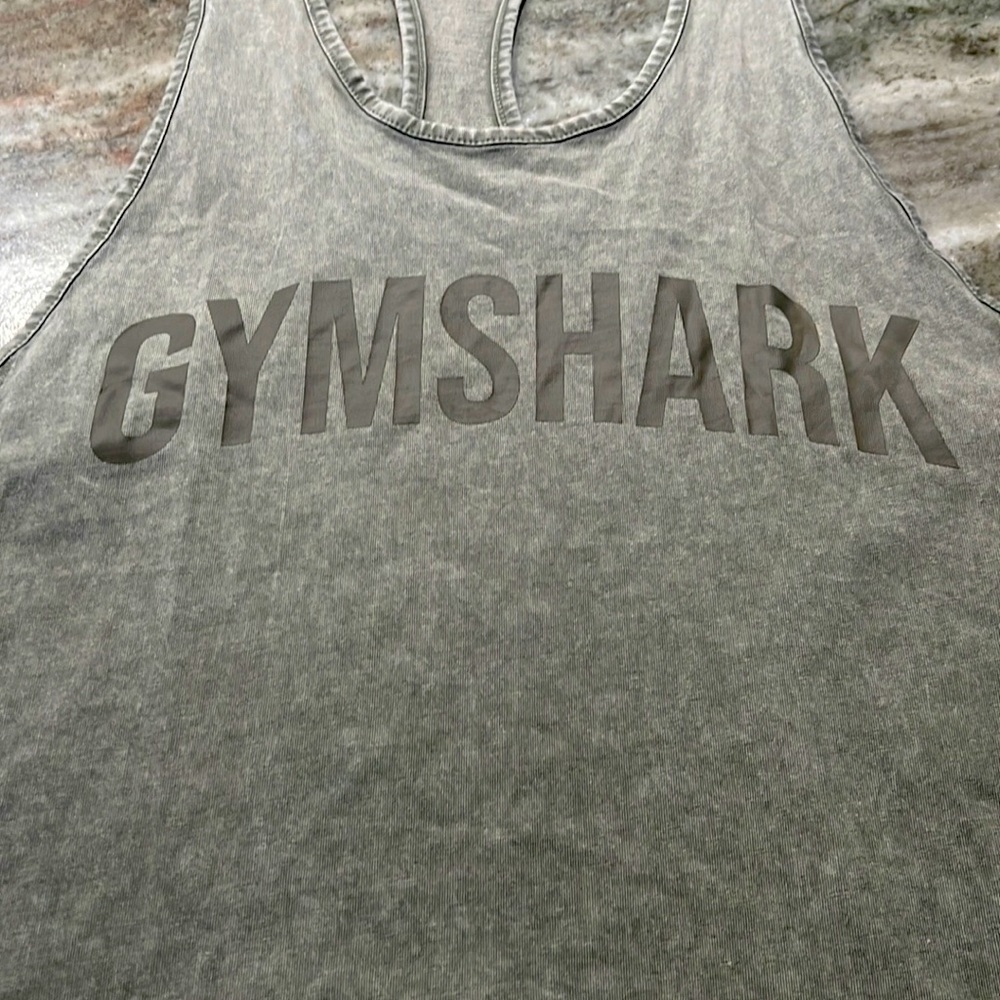 Gymshark Fitness Power Washed Stringer Tank Top XL. Brand New